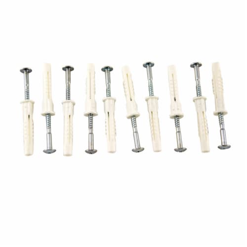 Organized Living Trilock II Plastic/Steel Anchor 10 pk Organized Living Trilock II Plastic/Steel Anchor 10 pk