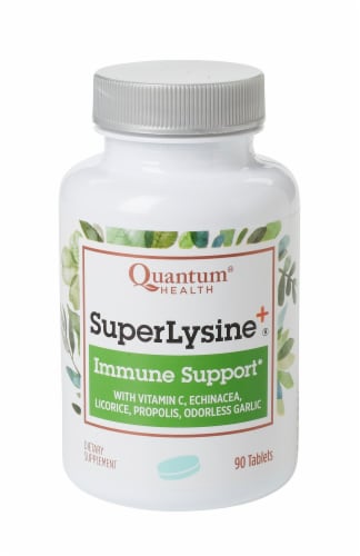Quantum Derma Super Lysine Herbal Perspective: front