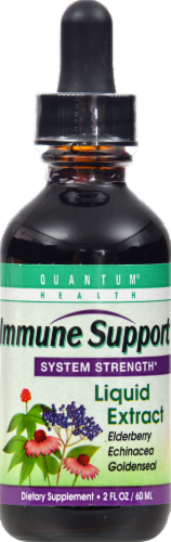Quantum Health Immune Support Liquid Extract Perspective: front
