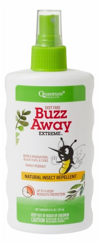 Quantum Health Deet Free Buzz Away Extreme Insect Repellent Perspective: front