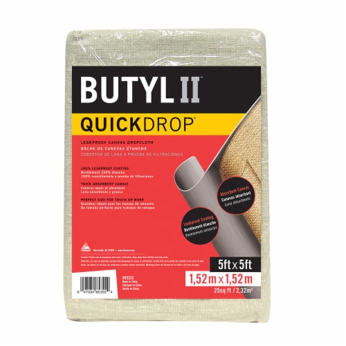 Supertuff® Butyl II™ Canvas Dropcloth Perspective: front