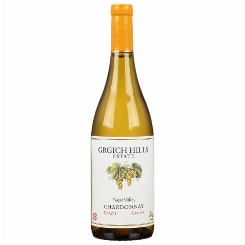 Grgich Hills Chardonnay California White Wine Perspective: front