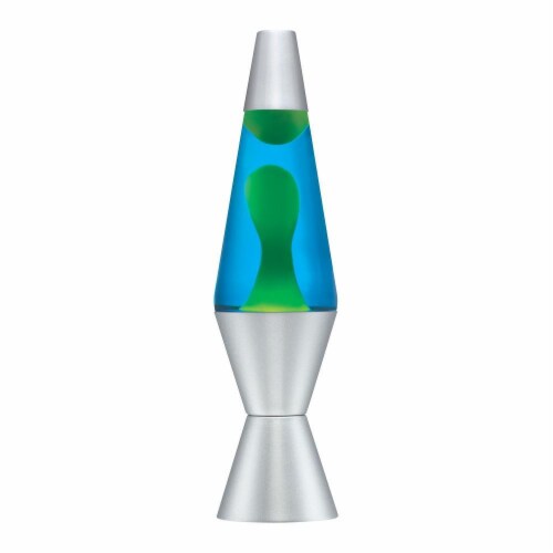 Lava Lite Lava Lamp - Yellow/Blue Perspective: front