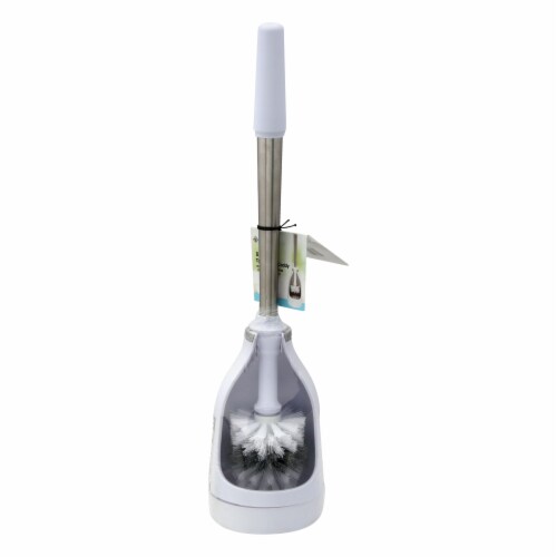 Polder® Belle Toilet Brush Caddy Perspective: front