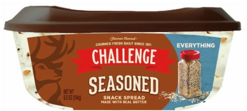 Challenge Everything Seasoned Snack Spread Butter Perspective: front