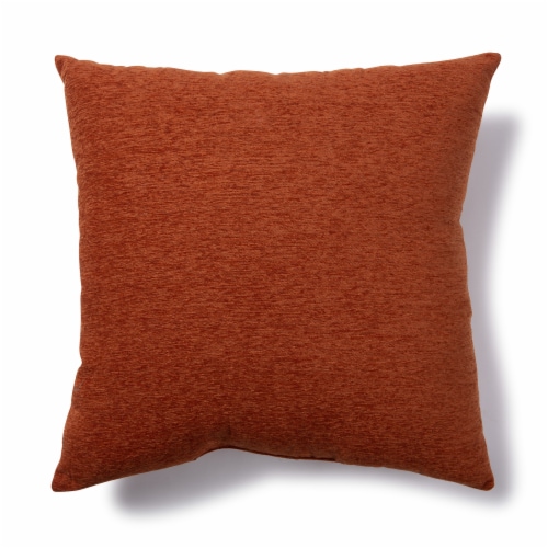 Brentwood Crown Chenille Oversized Decor Pillow Rust 1 ct