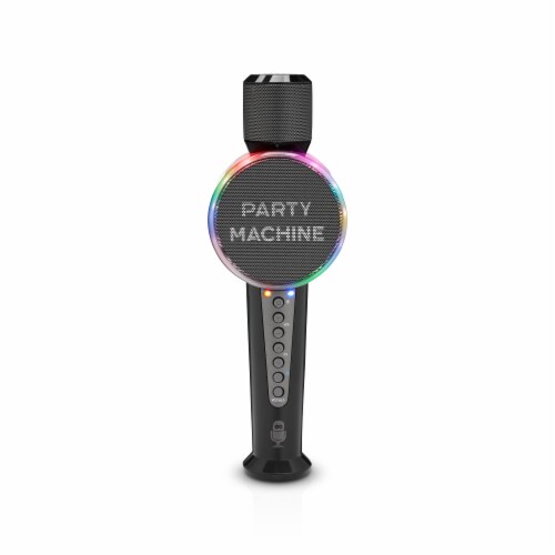 Singing Machine Party Microphone Perspective: front