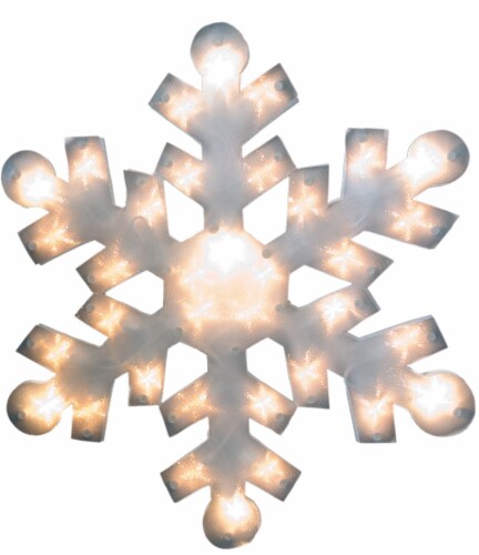 Sienna International Snowflake Light Window Decor Perspective: front