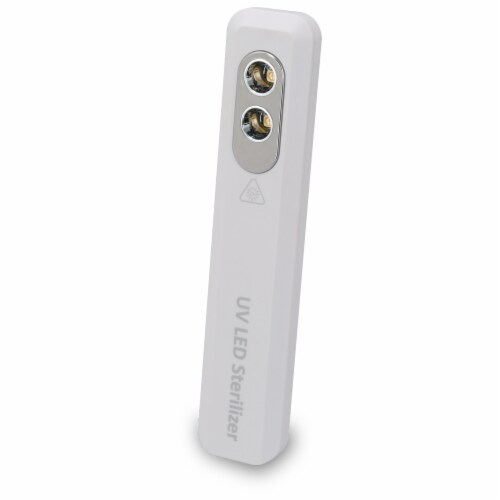 iLive Portable UV LED Sanitizer Wand - White Perspective: front