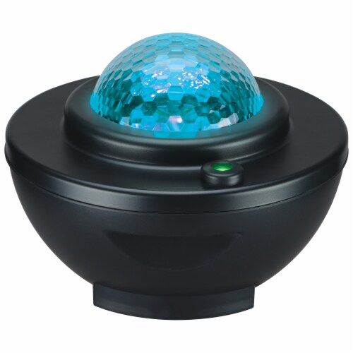 iLive NightStar Projector with Wireless Speaker Color Changing LED Lights Perspective: front