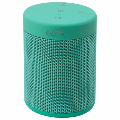 iLive Bluetooth Portable Speaker - Green Perspective: front