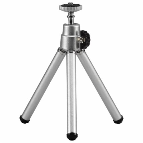 GPX Mini Tripod - Silver Perspective: front