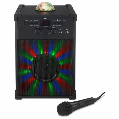 GPX Bluetooth Karaoke Machine Perspective: front