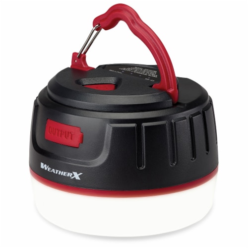 WeatherX Waterproof LED Lantern & Powerbank Perspective: front