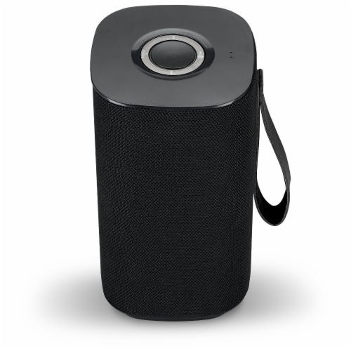 iLive Wireless Fabric Speaker - Black Perspective: front