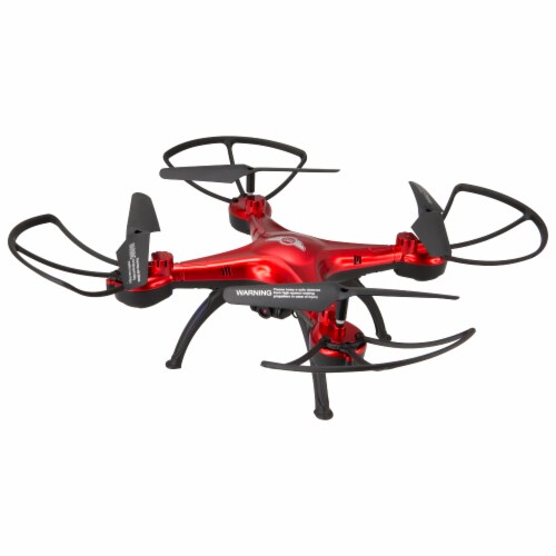 drone with camera red