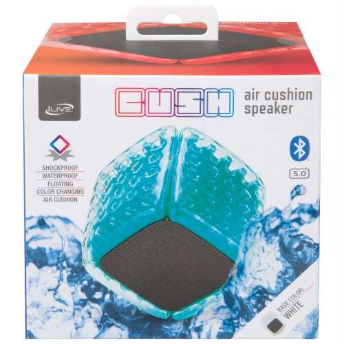 iLive Cush Air Bluetooth Waterproof Speaker - White Perspective: front