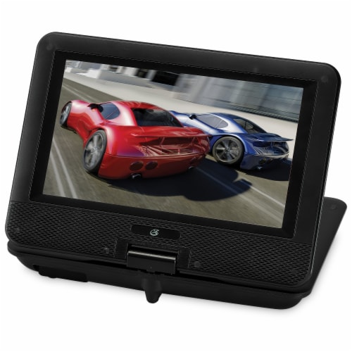 GPX PD901 Portable DVD Player - Black Perspective: front