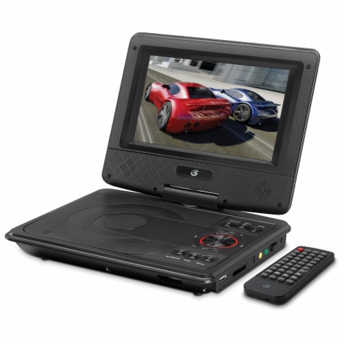 Kameraad stormloop Opnemen GPX PD701B Portable DVD Player - Black, 7 in - Fry's Food Stores