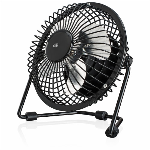 GPX USB Powered Fan - Black Perspective: front