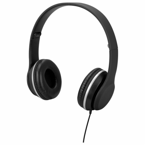 iLive Over The Ear Headphones - Black Perspective: front