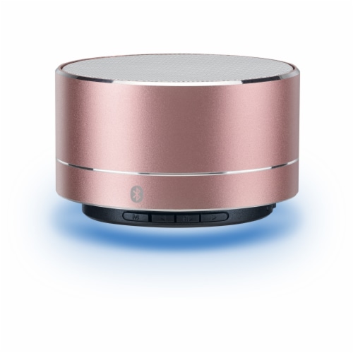 iLive Portable Bluetooth Speaker - Rose Gold Perspective: front