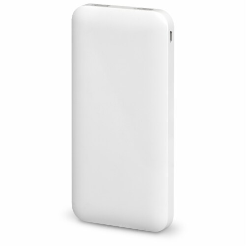 iLive Portable Power Bank - White Perspective: front