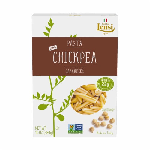 Pasta Lensi Chickpea Casarecce Pasta Perspective: front