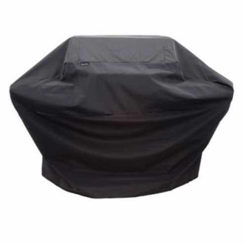 Char-Broil Black Grill Cover For Designed to fit 5 6 or 7 Burner Gas Grills  X-Larg 72 in. W Perspective: front