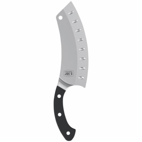 Oklahoma Joe's Blacksmith 2-in-1 BBQ Cleaver/Chef Knife Set Perspective: front