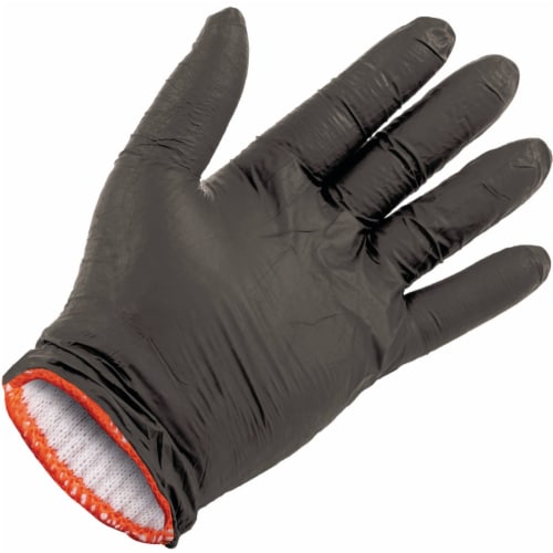 Box Handler Gloves Black, Large, Pair 