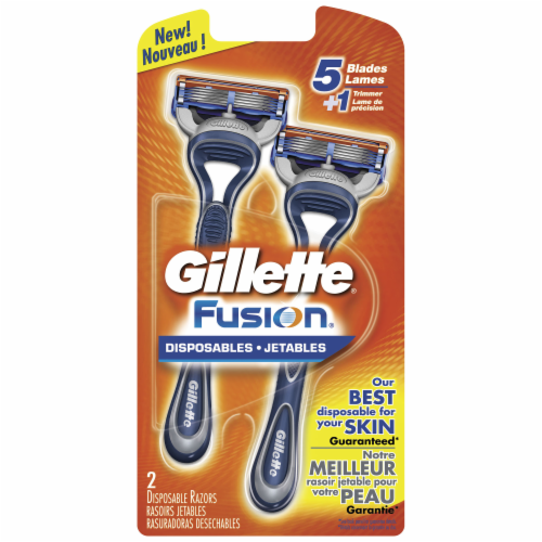 Gillette Fusion Disposable Razors Perspective: front