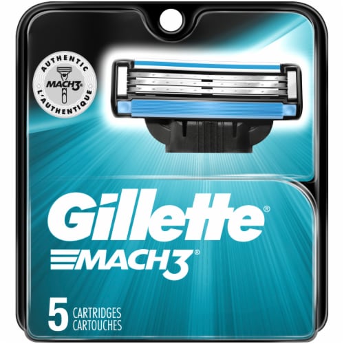Gillette Mach3 Razor Cartridges Perspective: front