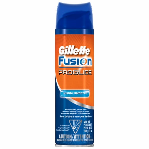 Gillette Fusion ProGlide Hydra Smooth Shave Gel Perspective: front