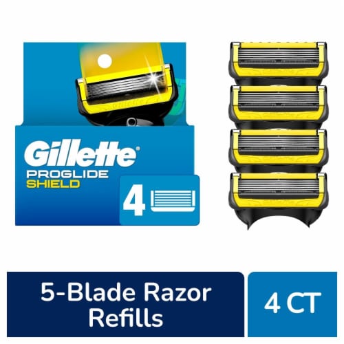 Gillette ProGlide Shield Men's Razor Blades Refills Cartridges Perspective: front