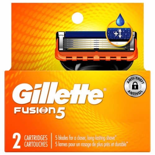 Gillette® Fusion 5 ProGlide Power Base Cartridges Perspective: front