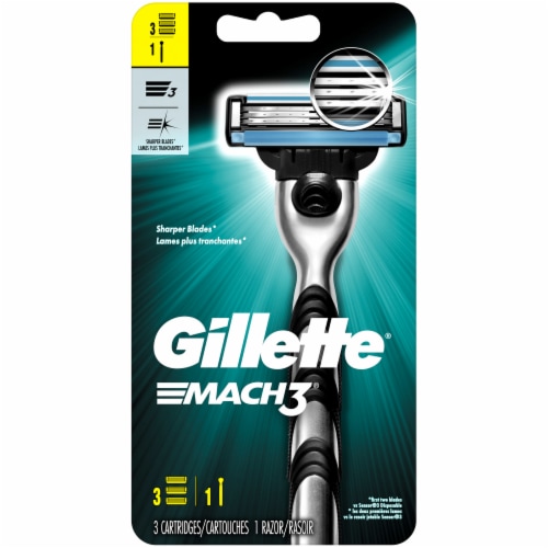 Gillette Mach3 Men's Razor Perspective: front