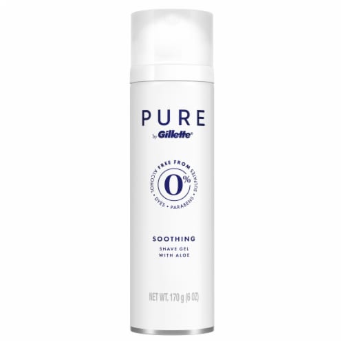 Gillette® PURE Soothing Shave Gel Perspective: front