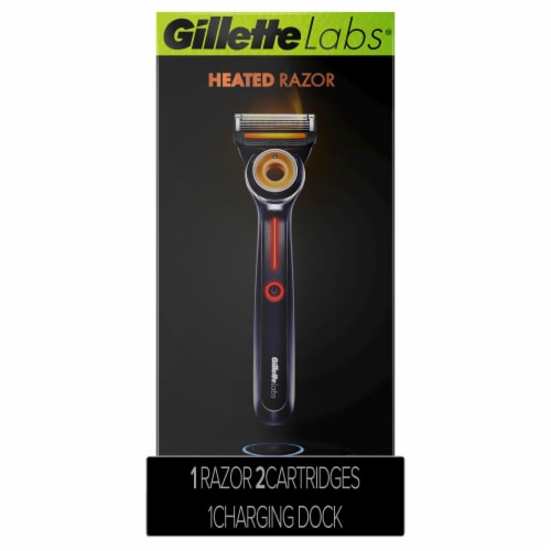 GilletteLabs by Gillette Men's Heated Razor Starter Kit Perspective: front