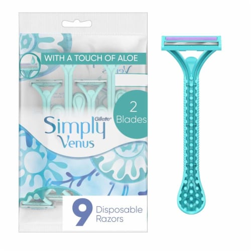 Gillette Simply Venus 2 Disposable Razors, 9 ct - Harris Teeter