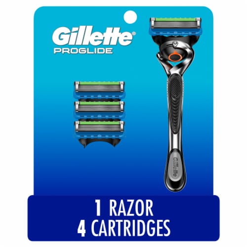 Gillette ProGlide Men's Razors Handle and Blade Refill Cartridges Value ...