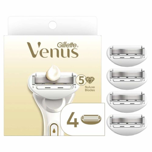 Gillette Venus Radiant Skin Women Razor Blade Refill Cartridges Perspective: front