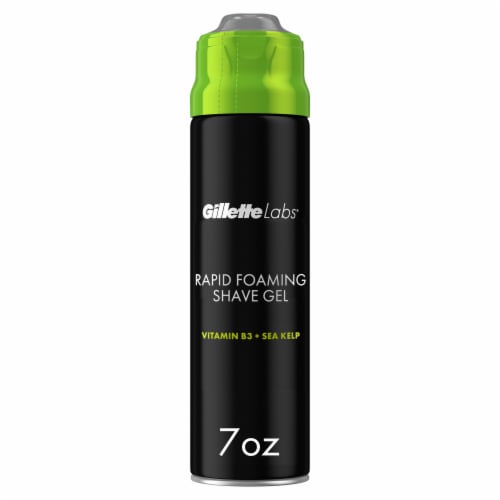 Gillette Labs Rapid Foaming Shave Gel for Men Perspective: front