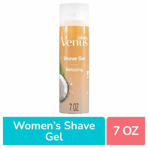 Gillette Venus Relaxing Coconut Shave Gel Perspective: front