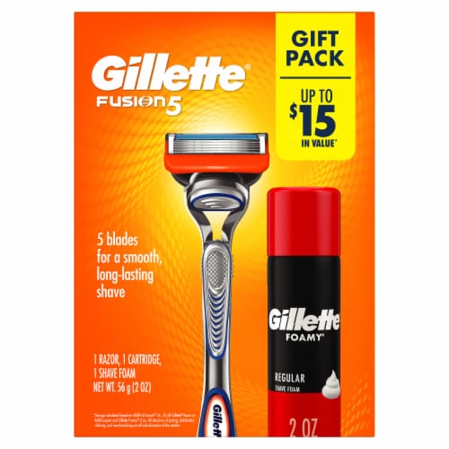 Gillette® Fusion5 Precise Shaving Gift Set Perspective: front
