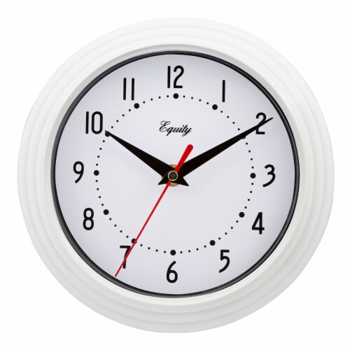 Equity by La Crosse Basics Analog Quartz Wall Clock, 1 ct Kroger