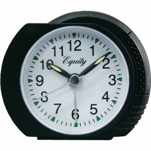 La Crosse Technology Equity Quartz Alarm Clock 27001 Perspective: front