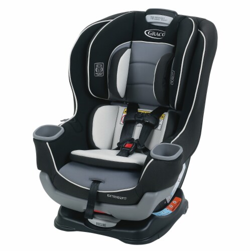 Graco Extend2Fit Convertible Car Seat - Gotham Perspective: front