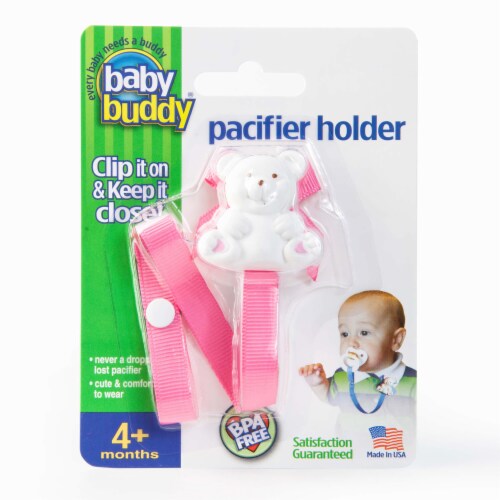 Pretty Pink Pacifier Clip Pretty Pink Pacifier Clip