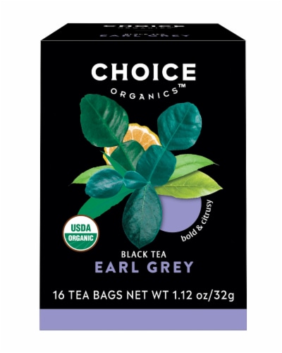 Choice Organics™ Earl Grey Tea Bags Perspective: front